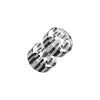 Pinwheel Stripe UV Acrylic Fake WildKlass Plug-WildKlass Jewelry