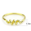 WildKlass Stainless Steel Ring IP Gold Women-WildKlass Jewelry