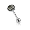 Good and Bad Words Barbell 316L Surgical Steel WildKlass Tongue Rings-WildKlass Jewelry