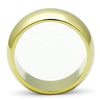 WildKlass Stainless Steel Wedding Ring IP Gold Women-WildKlass Jewelry