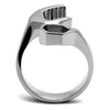 WildKlass Stainless Steel Ring High Polished Men-WildKlass Jewelry