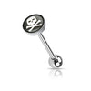 Good and Bad Words Barbell 316L Surgical Steel WildKlass Tongue Rings-WildKlass Jewelry