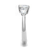 WildKlass Stainless Steel Ring High Polished Women AAA Grade CZ Clear-WildKlass Jewelry