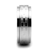 WildKlass Stainless Steel Ring High Polished Men-WildKlass Jewelry