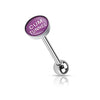 Good and Bad Words Barbell 316L Surgical Steel WildKlass Tongue Rings-WildKlass Jewelry