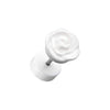 Rose Blossom Acrylic Fake WildKlass Plug-WildKlass Jewelry