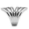 WildKlass Stainless Steel Ring High Polished Women-WildKlass Jewelry