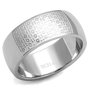 WildKlass Stainless Steel Ring High Polished Men-WildKlass Jewelry