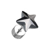 Sparkle Star Gem Steel Fake WildKlass Plug-WildKlass Jewelry