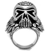 WildKlass Stainless Steel Ring High Polished Men-WildKlass Jewelry