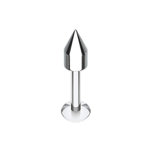 Short Cylinder Spike Top WildKlass Steel Labret-WildKlass Jewelry