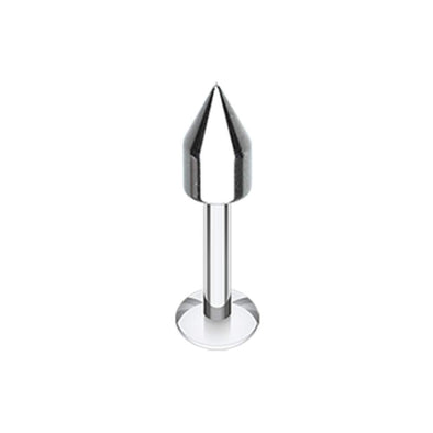 Short Cylinder Spike Top WildKlass Steel Labret-WildKlass Jewelry