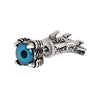 Gothic Dragon Claw Blue Evil Eye WildKlass Fake Taper-WildKlass Jewelry