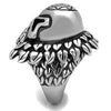 WildKlass Stainless Steel Ring High Polished Men-WildKlass Jewelry