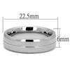 WildKlass Stainless Steel Ring High Polished Men-WildKlass Jewelry