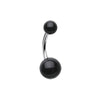 Basic Acrylic Ball Belly WildKlass Button Ring-WildKlass Jewelry