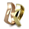 WildKlass Stainless Steel Ring IP Gold & IP Rose Gold Women-WildKlass Jewelry