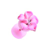 Hawaiian Plumeria Flower Acrylic WildKlass Fake Plug-WildKlass Jewelry