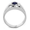 WildKlass Stainless Steel Ring High Polished Men Synthetic Montana-WildKlass Jewelry