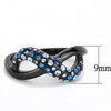 WildKlass Stainless Steel Ring IP Women Top Grade Crystal Multi Color-WildKlass Jewelry