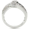 WildKlass Stainless Steel Anniversary Ring High Polished (no Plating) Women AAA Grade CZ Jet-WildKlass Jewelry