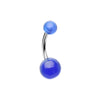 Basic Acrylic Ball Belly WildKlass Button Ring-WildKlass Jewelry