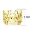 WildKlass Stainless Steel Ring IP Gold Women-WildKlass Jewelry