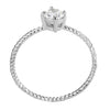 WildKlass Stainless Steel Ring No Plating Women AAA Grade CZ Clear-WildKlass Jewelry