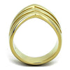 WildKlass Stainless Steel Ring IP Gold Women-WildKlass Jewelry