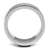 WildKlass Stainless Steel Ring High Polished Men-WildKlass Jewelry