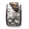 WildKlass Stainless Steel Ring IP Dark Brown (IP Coffee) Women Top Grade Crystal Multi Color-WildKlass Jewelry
