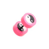 Ying Yang Retro UV Acrylic Fake WildKlass Plug-WildKlass Jewelry
