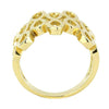 WildKlass Stainless Steel Ring IP Gold Women-WildKlass Jewelry