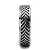 WildKlass Stainless Steel Ring High Polished Men-WildKlass Jewelry