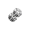 Pinwheel Stripe UV Acrylic Fake WildKlass Plug-WildKlass Jewelry