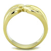 WildKlass Stainless Steel Ring IP Gold Women-WildKlass Jewelry