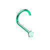 Colorline Flower WildKlass Nose Screw Ring-WildKlass Jewelry