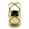 WildKlass Stainless Steel Ring IP Gold Women-WildKlass Jewelry