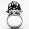 WildKlass Stainless Steel Novelty Ring High Polished (no Plating) Men-WildKlass Jewelry