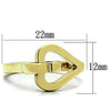 WildKlass Stainless Steel Heart Ring IP Gold Women-WildKlass Jewelry