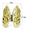 WildKlass Stainless Steel Ring IP Gold Women-WildKlass Jewelry