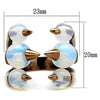 WildKlass Stainless Steel Ring IP Coffee Light Women Synthetic White-WildKlass Jewelry