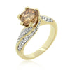 WildKlass Champagne Twist Engagement Ring-WildKlass Jewelry
