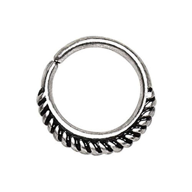 316L Stainless Steel Braiding WildKlass Design Seamless Ring/Septum Jewelry-WildKlass Jewelry
