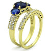 WildKlass Stainless Steel Ring IP Gold Women Synthetic Montana-WildKlass Jewelry