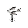 Sparrow Top 316L Surgical Steel WildKlass Labret-WildKlass Jewelry