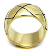 WildKlass Stainless Steel Ring IP Gold Women-WildKlass Jewelry