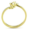 WildKlass Stainless Steel Ring IP Gold Women-WildKlass Jewelry