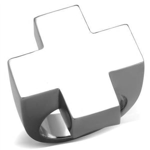 WildKlass Stainless Steel Ring High Polished (no Plating) Women-WildKlass Jewelry