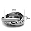 WildKlass Stainless Steel Ring High Polished (no Plating) Women-WildKlass Jewelry